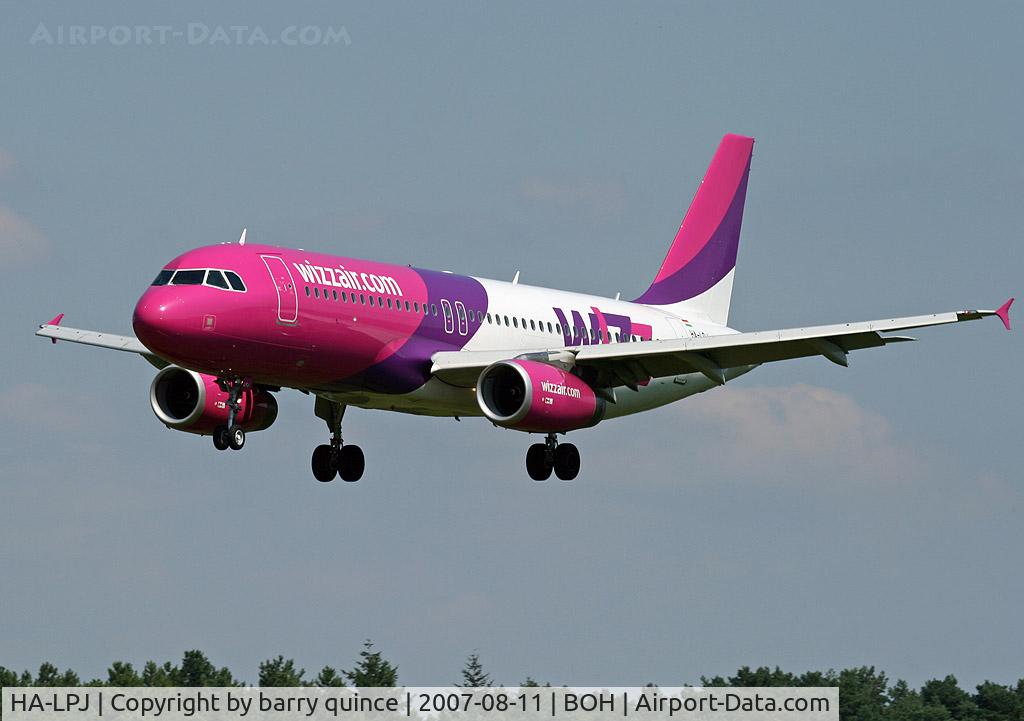 HA-LPJ, 2007 Airbus A320-232 C/N 3127, A320 WIZZAIR