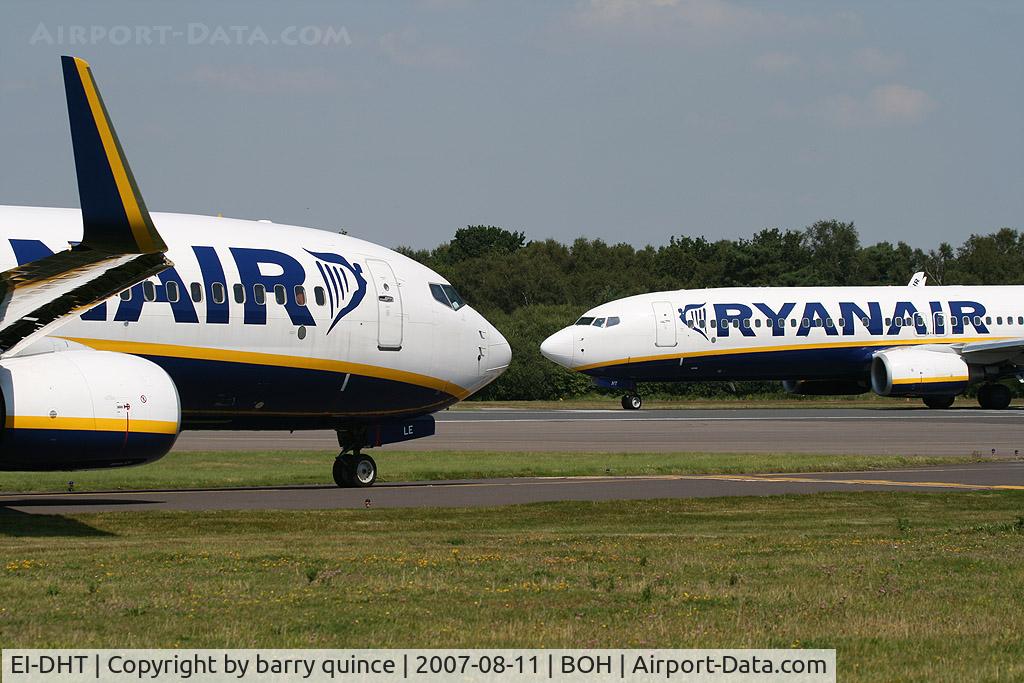 EI-DHT, 2005 Boeing 737-8AS C/N 33581, WITH EI-DLE NEXT IN LINE