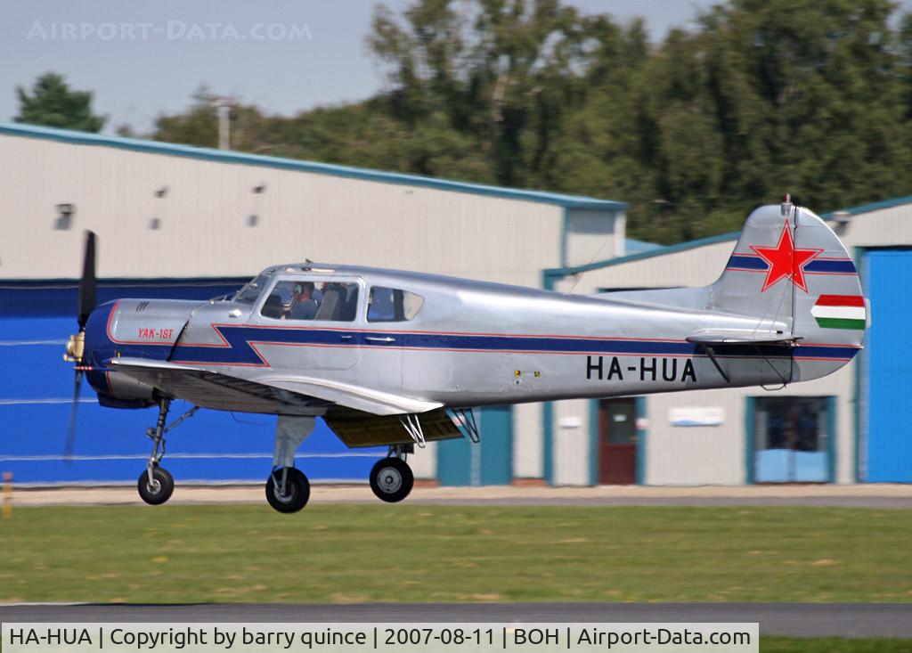 HA-HUA, 1993 Yakovlev Yak-18T C/N 01-32, YAK 18T