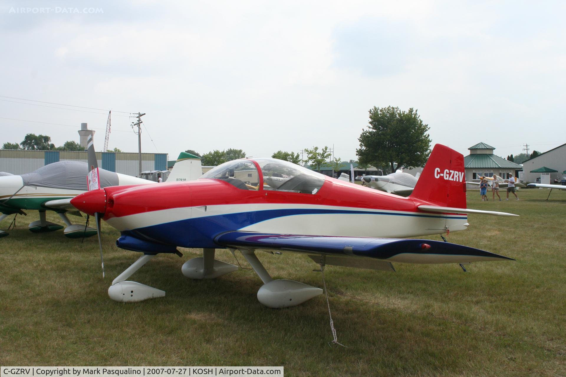 C-GZRV, 2002 Vans RV-6A C/N 3224, RV-6A