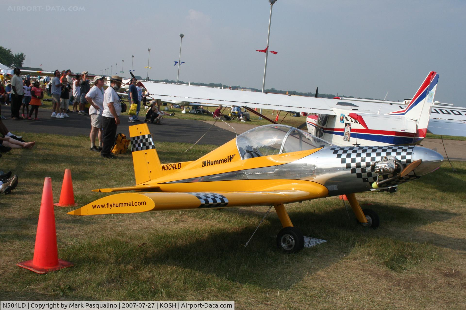 N504LD, 2003 Hummel Hummel Bird C/N 3496P, Hummelbird