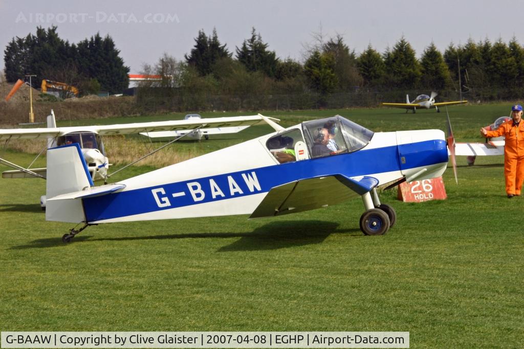 G-BAAW, 1956 Jodel D-119 C/N 366, Previous ID: F-BHMY