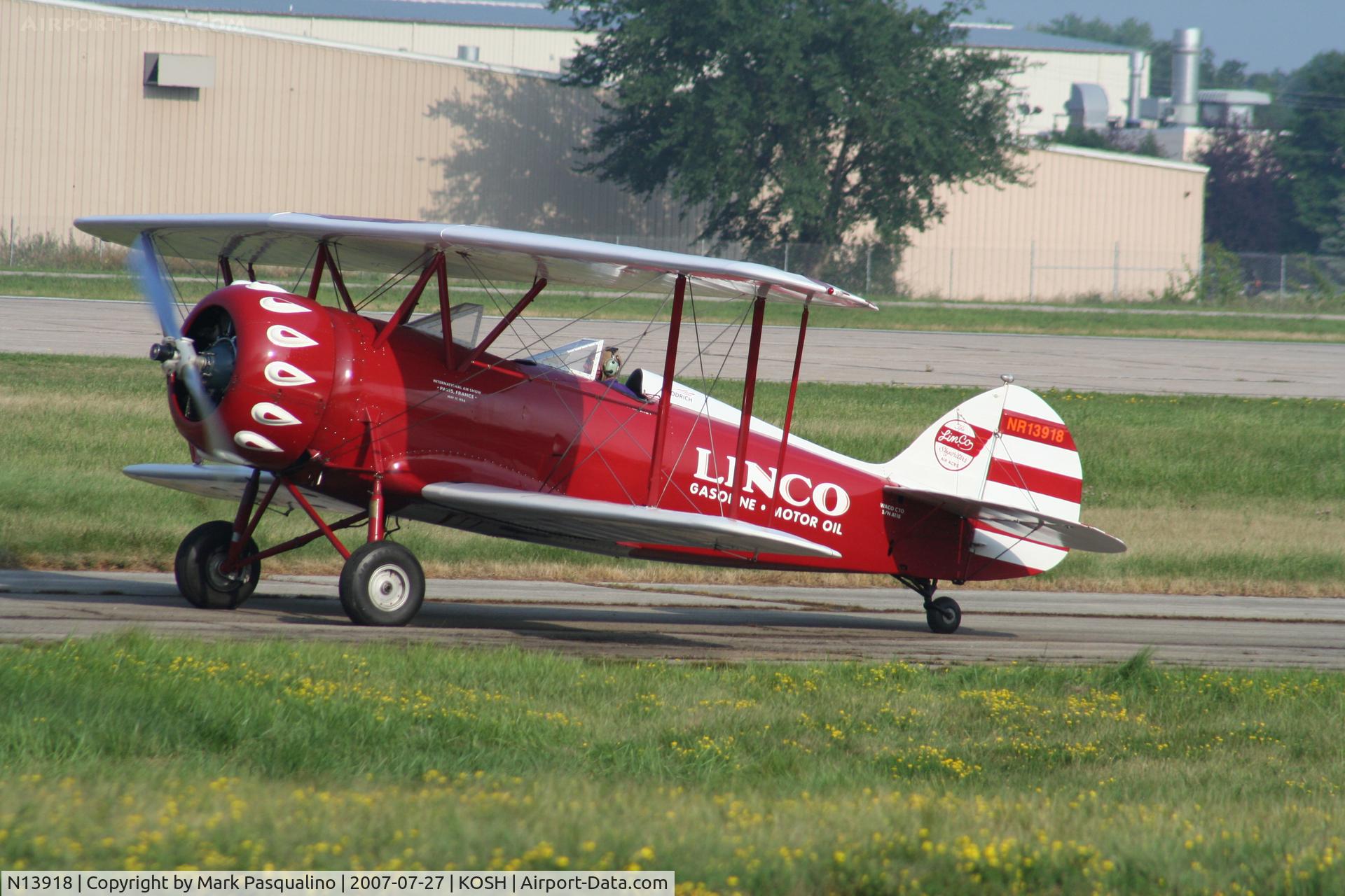 N13918, 1929 Waco ATO C/N A-118, Waco ATO