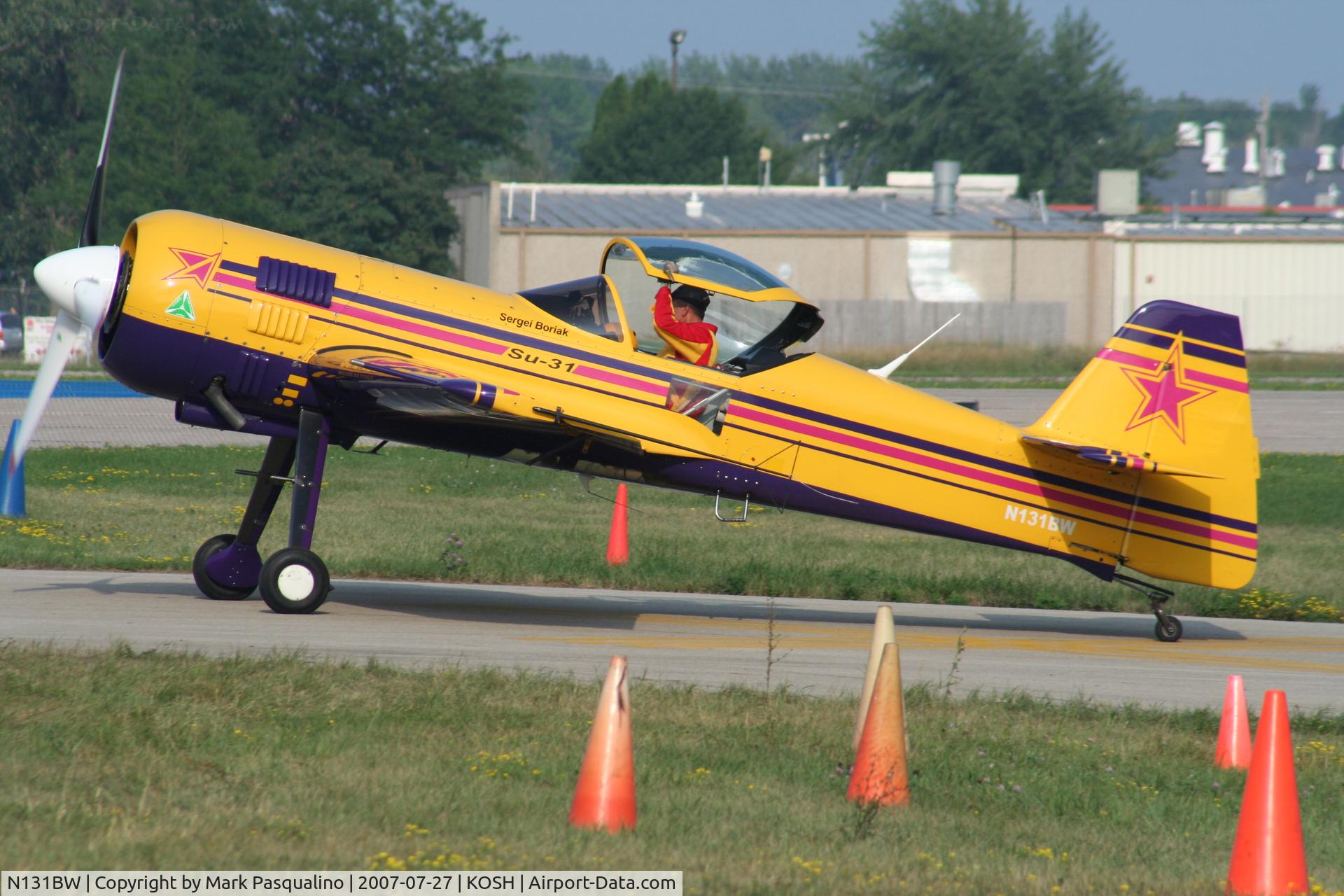 N131BW, 1999 Sukhoi SU-31 C/N 0501, Sukhoi SU-31