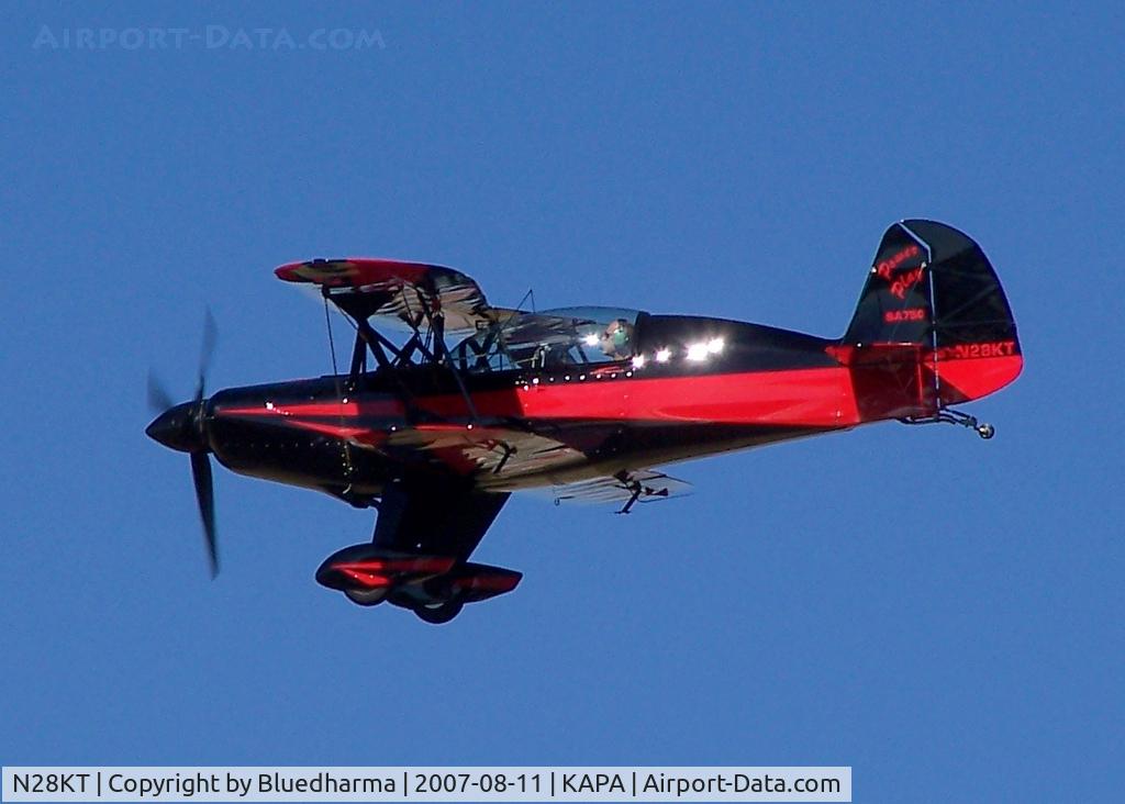N28KT, 2005 Stolp SA-750 Acroduster Too C/N 0028, Power Play landing 17L