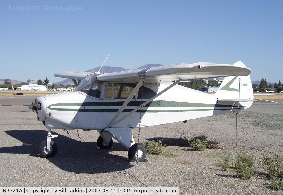 N3721A, 1954 Piper PA-22 C/N 22-1962, Visitor