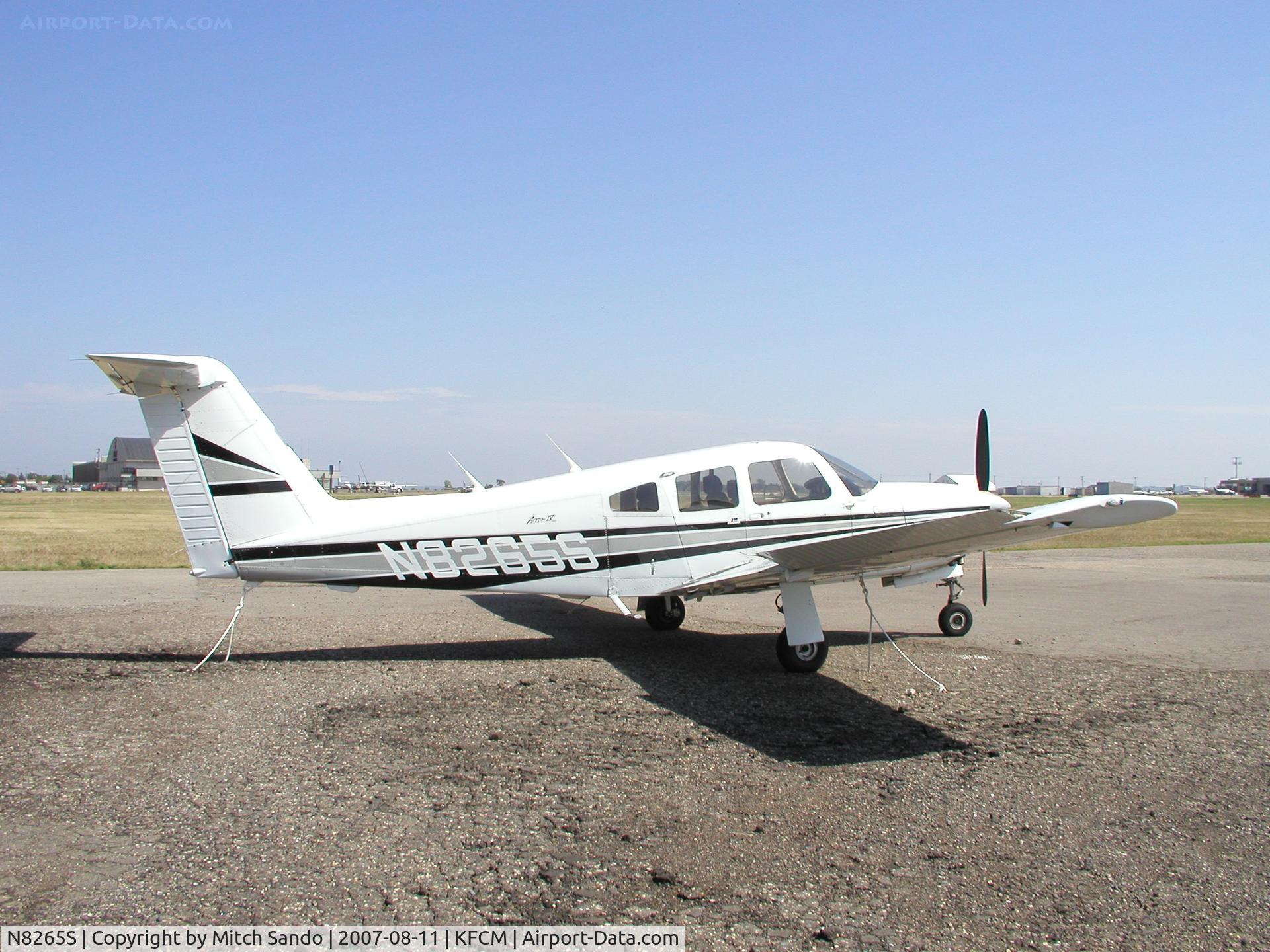 N8265S, 1980 Piper PA-28RT-201 Arrow IV C/N 28R-8118001, Parked at the Thunderbird Ramp at Flying Cloud.