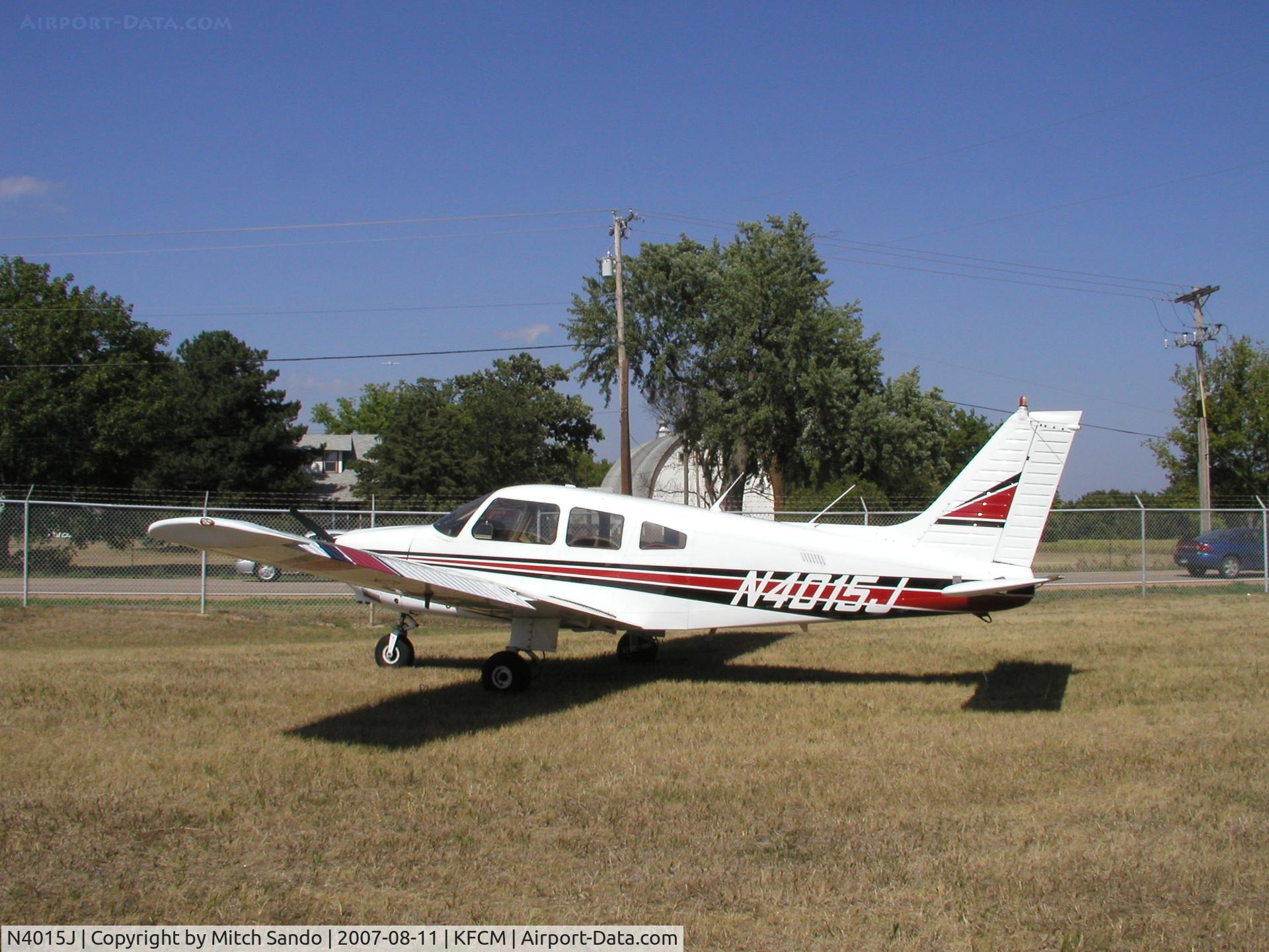 N4015J, 1966 Piper PA-28-181 Archer C/N 28-8090034, Parked at the Thunderbird Ramp at Flying Cloud.