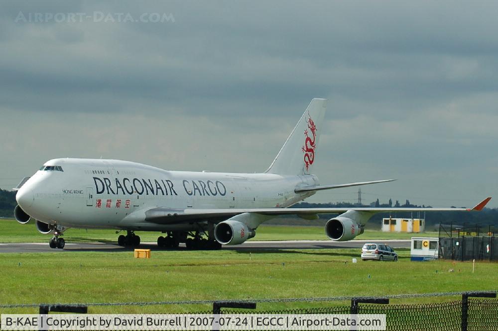 B-KAE, 1991 Boeing 747-412/BCF C/N 25068, Dragonair Cargo - Taxiing