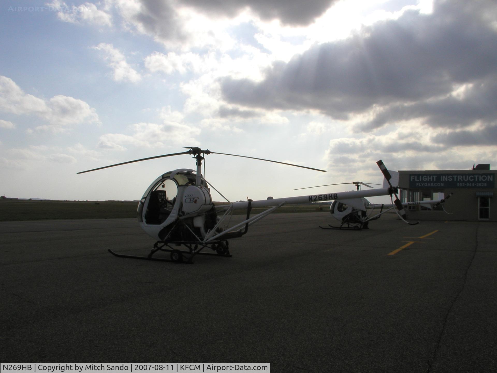 N269HB, 2004 Schweizer 269C-1 C/N 0166, Parked at GAS (General Aviation Services).