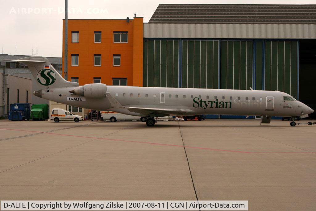D-ALTE, Bombardier CRJ-702 (CL-600-2C10) Regional Jet C/N 10217, visitor