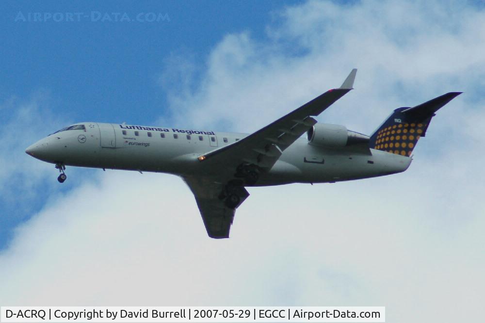 D-ACRQ, 2002 Canadair CRJ-200LR (CL-600-2B19) C/N 7629, Lufthansa Regional - Landing