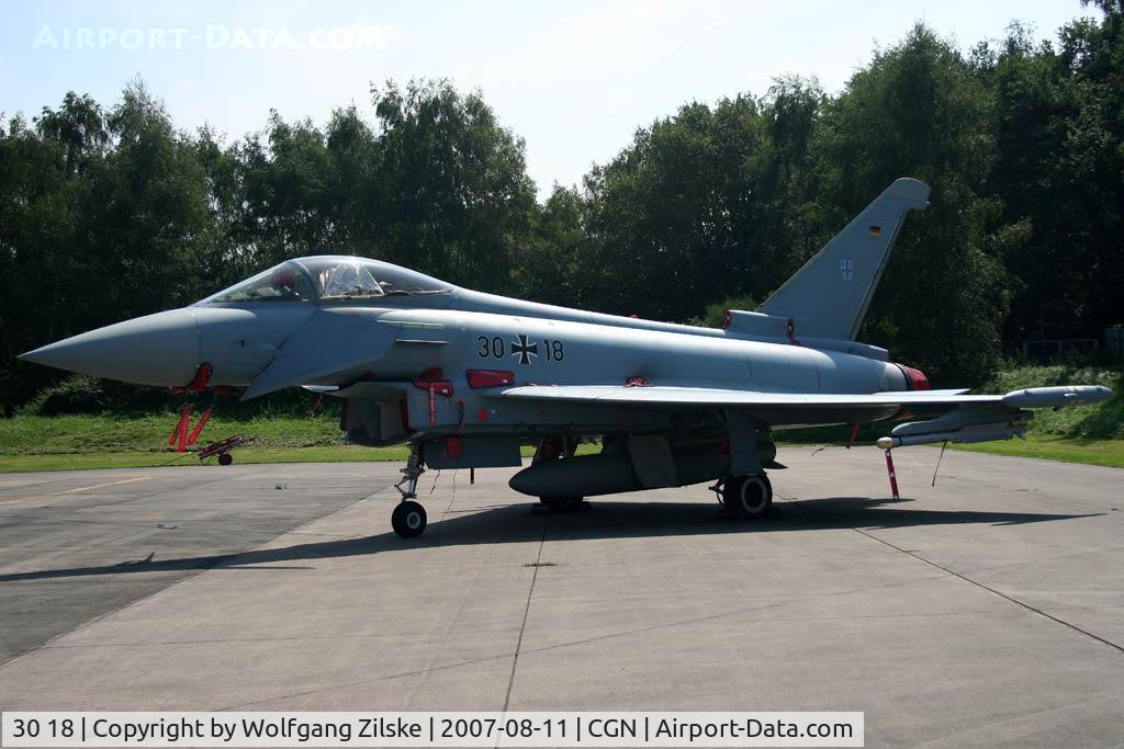 30 18, Eurofighter EF-2000 Typhoon S C/N GS010, visitor