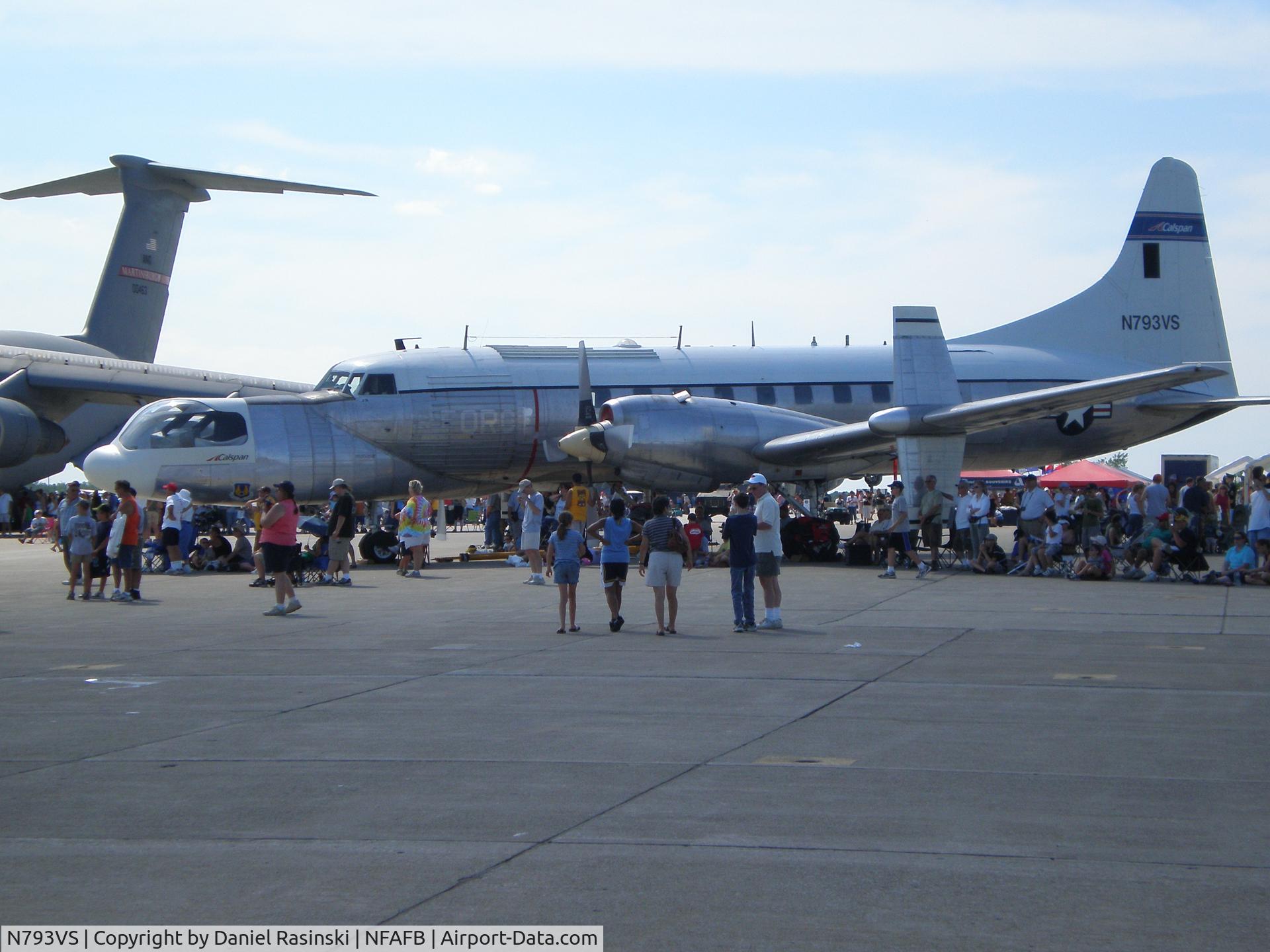 N793VS, 1955 Convair 340 C/N 245, US Government Experimental