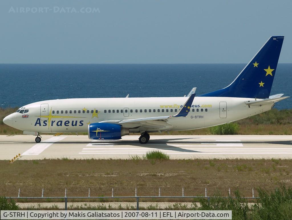 G-STRH, 2002 Boeing 737-76N C/N 32737, leaving for MAN with my family on board!