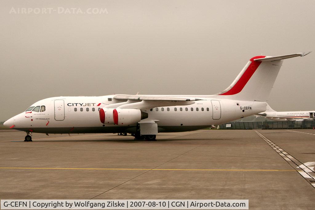 G-CEFN, 1998 British Aerospace Avro 146-RJ85A C/N E2337, visitor