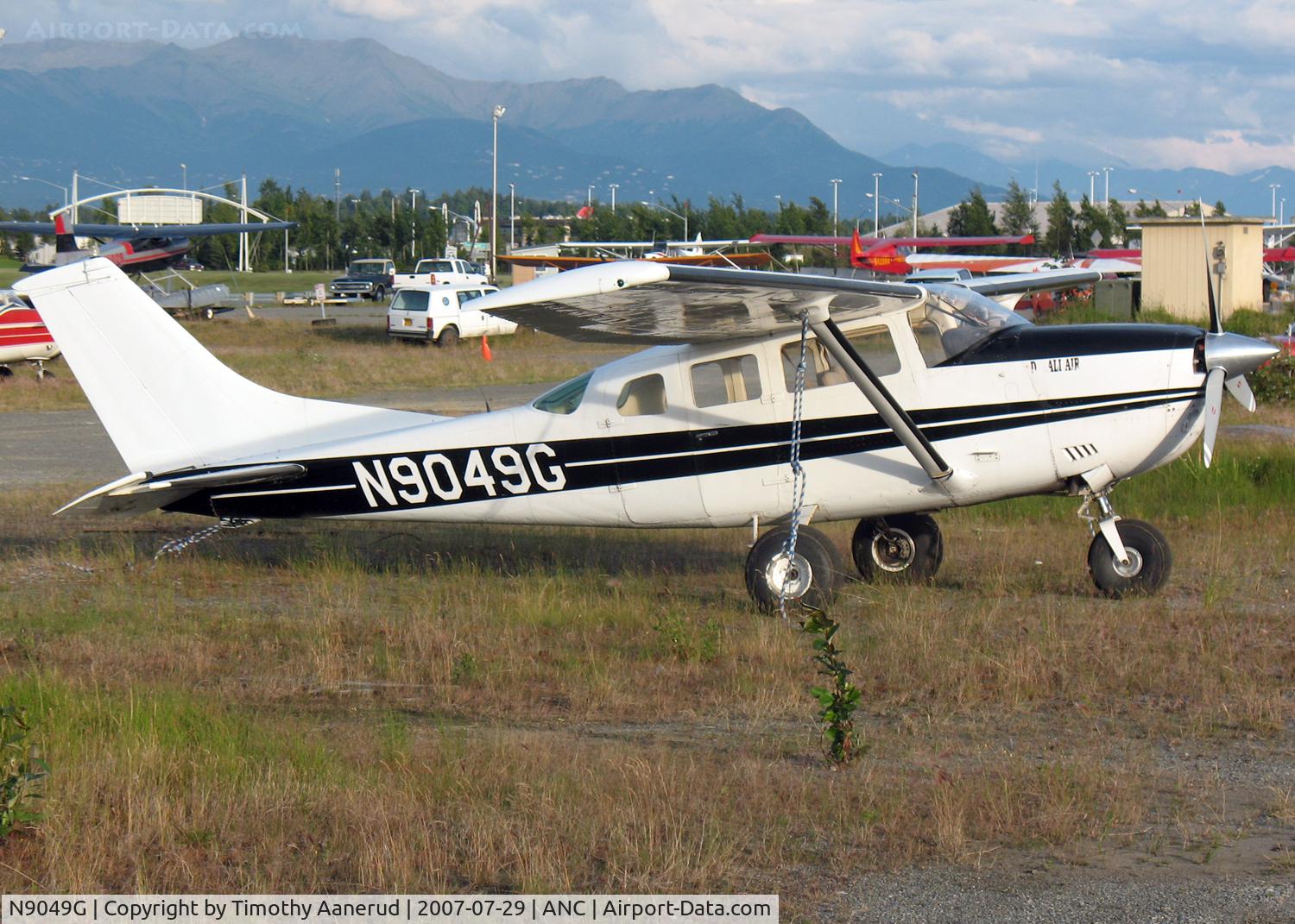 N9049G, 1977 Cessna U206G Stationair C/N U20603795, General Aviation Parking area at Anchorage International