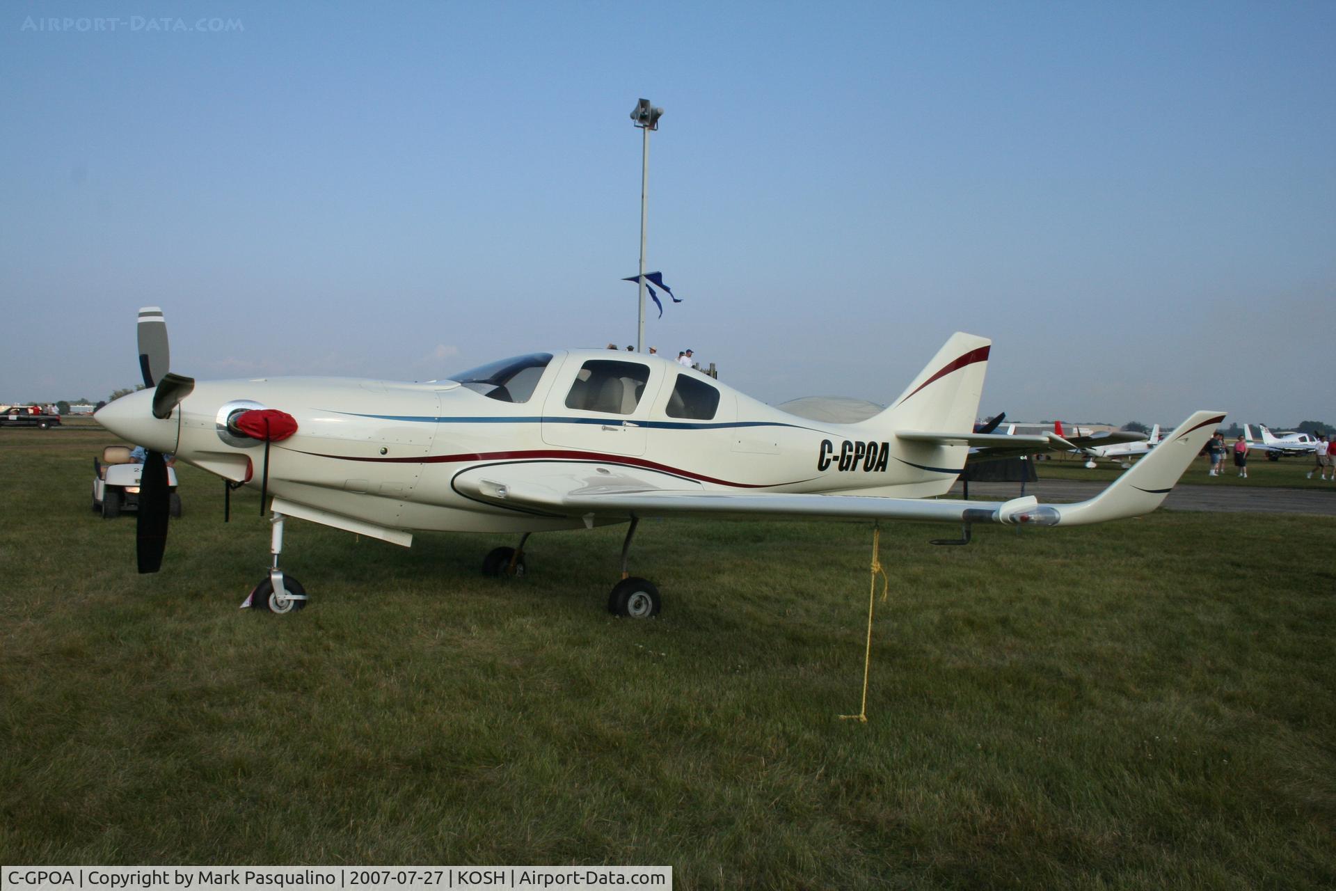 C-GPOA, 1999 Lancair IV-P C/N 134, Lancair IV-P