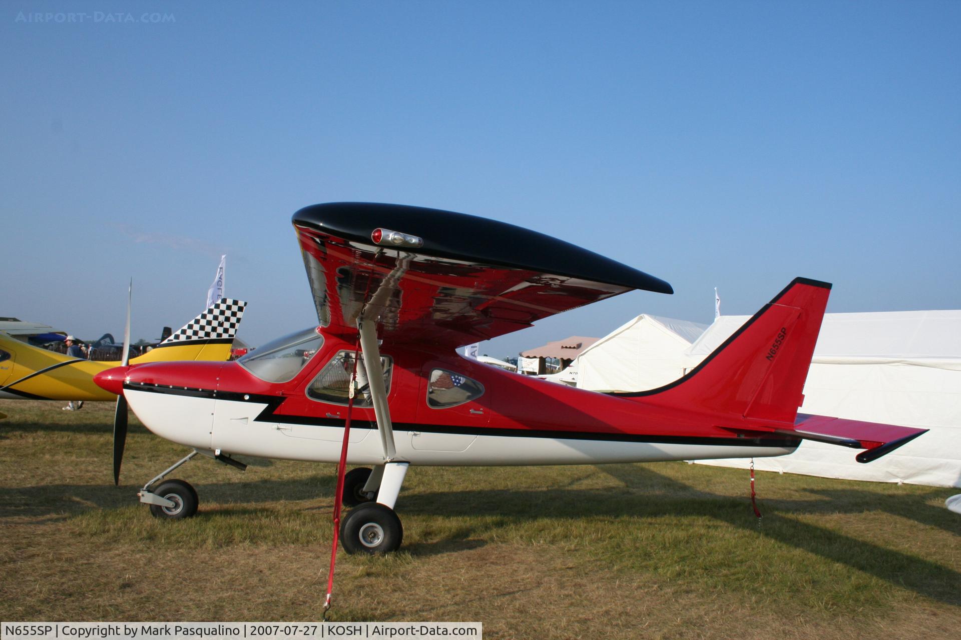 N655SP, 2007 Glasair GS-2 Sportsman C/N 7137, Glasair GS-2 Sportsman