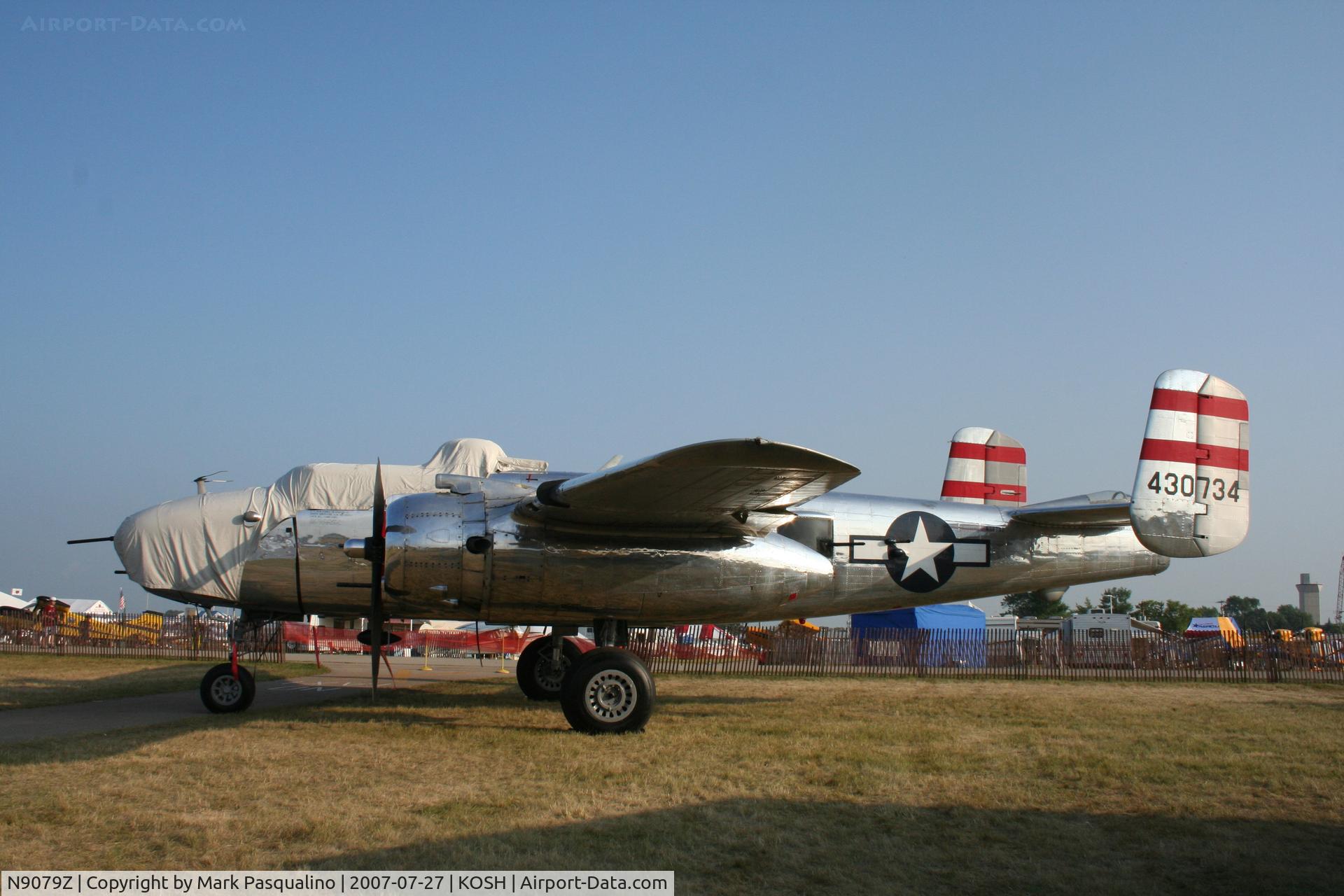 N9079Z, 1944 North American TB-25N Mitchell C/N 108-34009, North American TB-25N