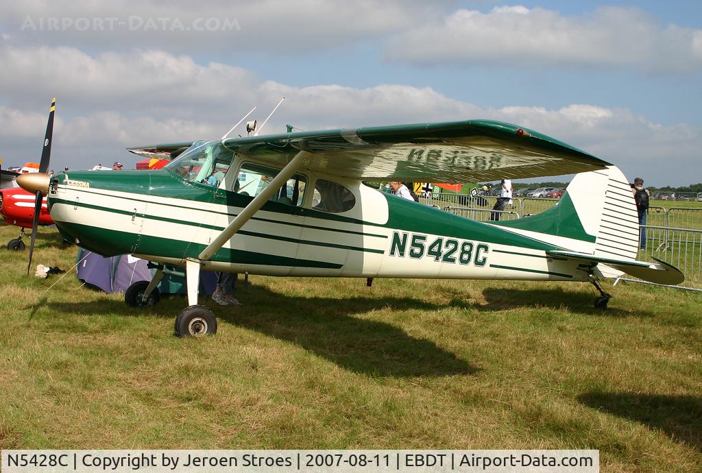 N5428C, 1950 Cessna 170 C/N 19462, ebdt