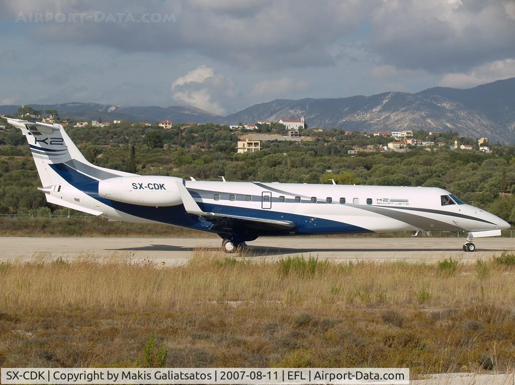 SX-CDK, 2007 Embraer EMB-135BJ Legacy 650 C/N 14500998, EMB-135BJ Legacy belongs to K2 SmartJets. Delivered 30/07/07, 12 days ago.