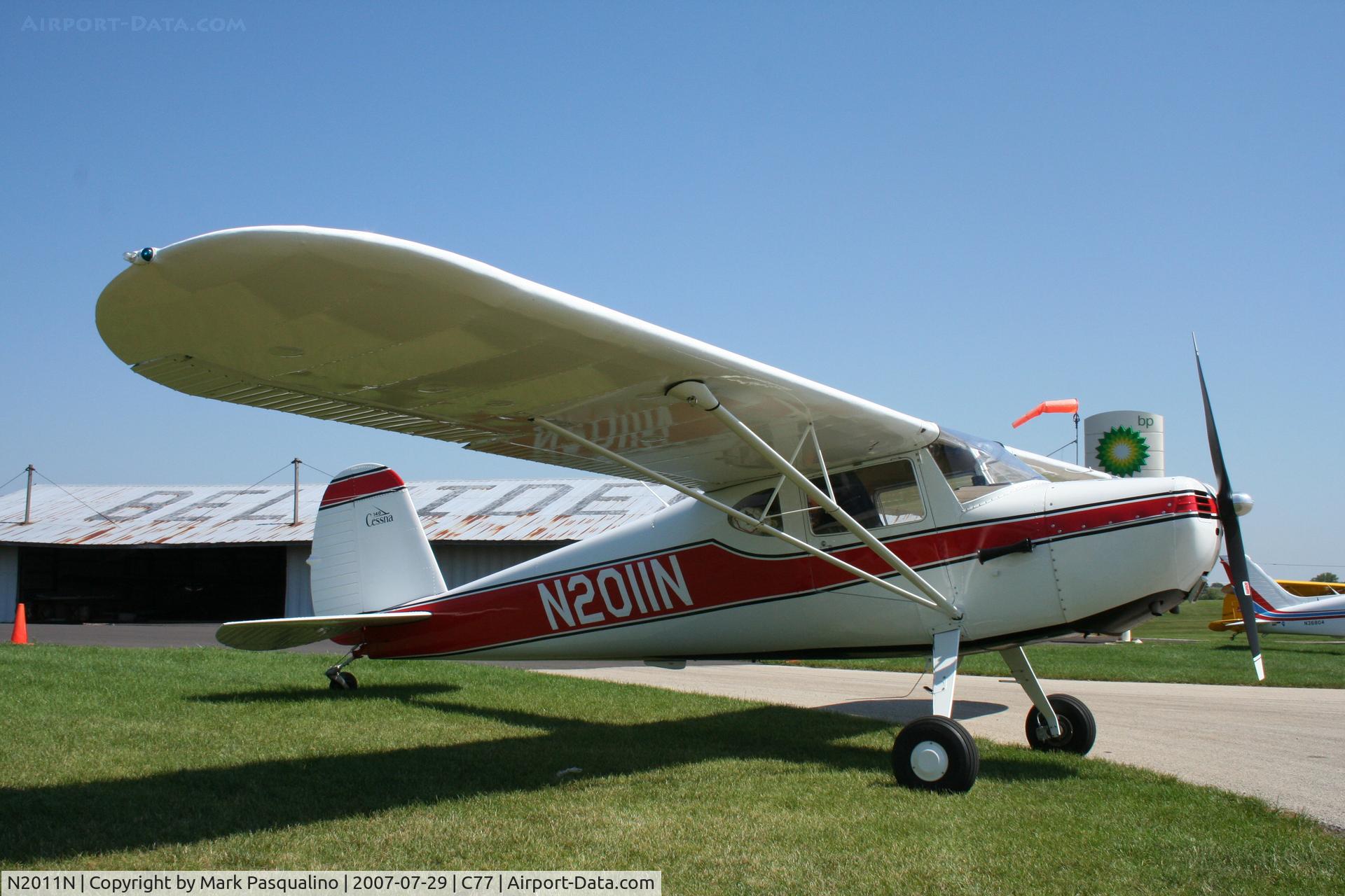 N2011N, 1947 Cessna 140 C/N 12247, Cessna 140