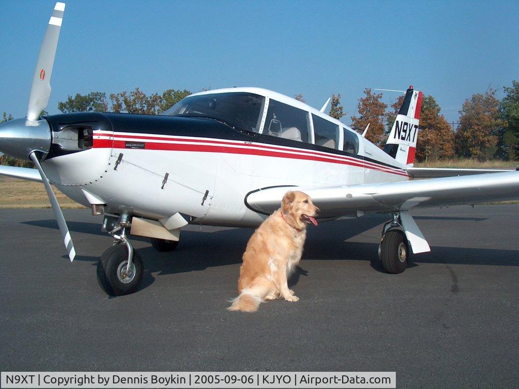 N9XT, 1969 Piper PA-24-260 C/N 24-4857, CoPilot Barkely poses at N9XT's new home, Leesburg, VA