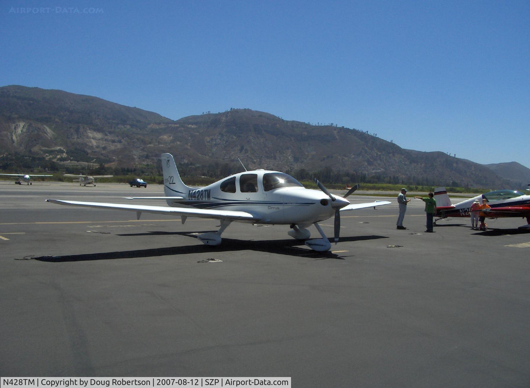 N428TM, 2002 Cirrus SR22 C/N 0167, 2002 Cirrus SR22, Continental IO-550 310 Hp