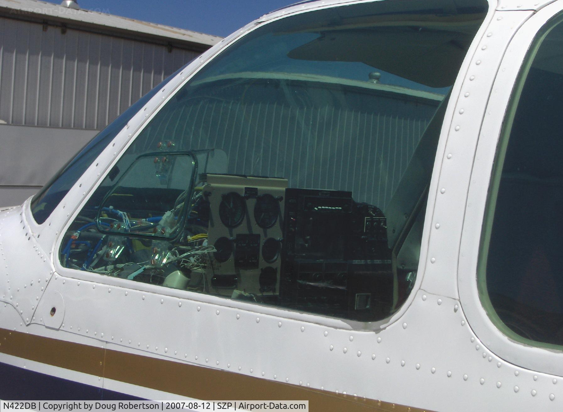 N422DB, 1978 Beech A36 Bonanza 36 C/N E-1386, 1978 Beech A36 BONANZA, Continental IO-520 285 Hp, panel maintenance