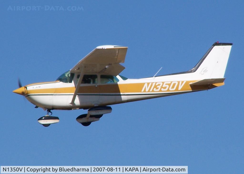 N1350V, 1976 Cessna R172K Hawk XP C/N R1722178, Landing 17L