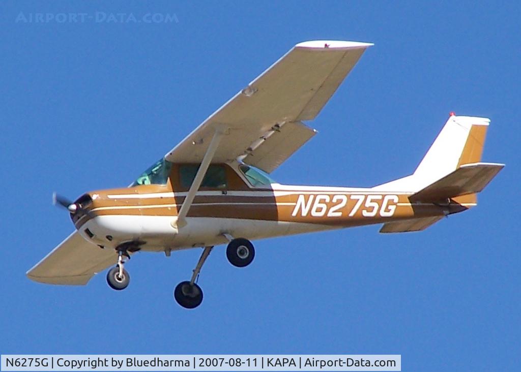 N6275G, 1970 Cessna 150K C/N 15071775, Landing on 17L