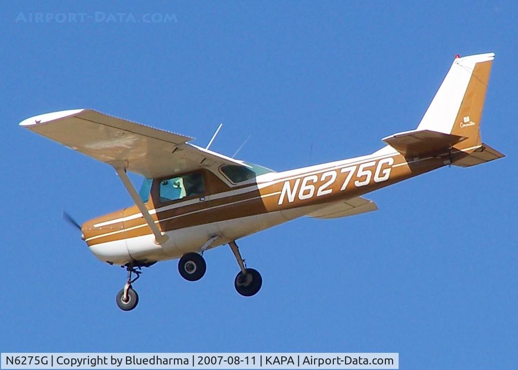 N6275G, 1970 Cessna 150K C/N 15071775, Landing on 17L