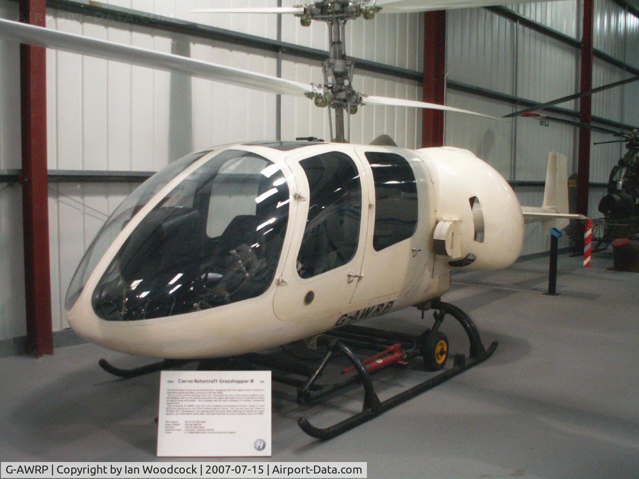 G-AWRP, 1968 Servotec Cierva CR.LTH1 Grasshopper II C/N GB.1, Cierva CR.LTH1/IHM Weston-Super Mare