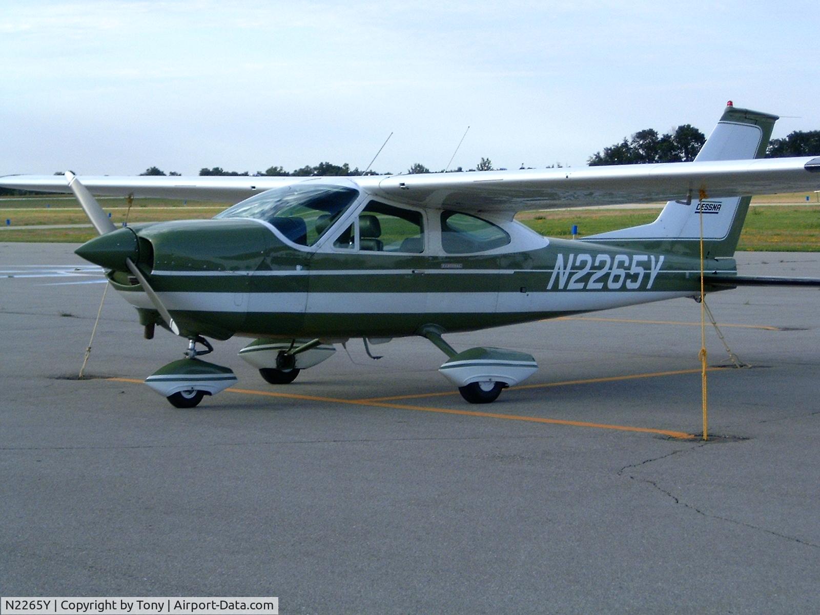 N2265Y, 1967 Cessna 177 Cardinal C/N 17700065, Tied down at LJF