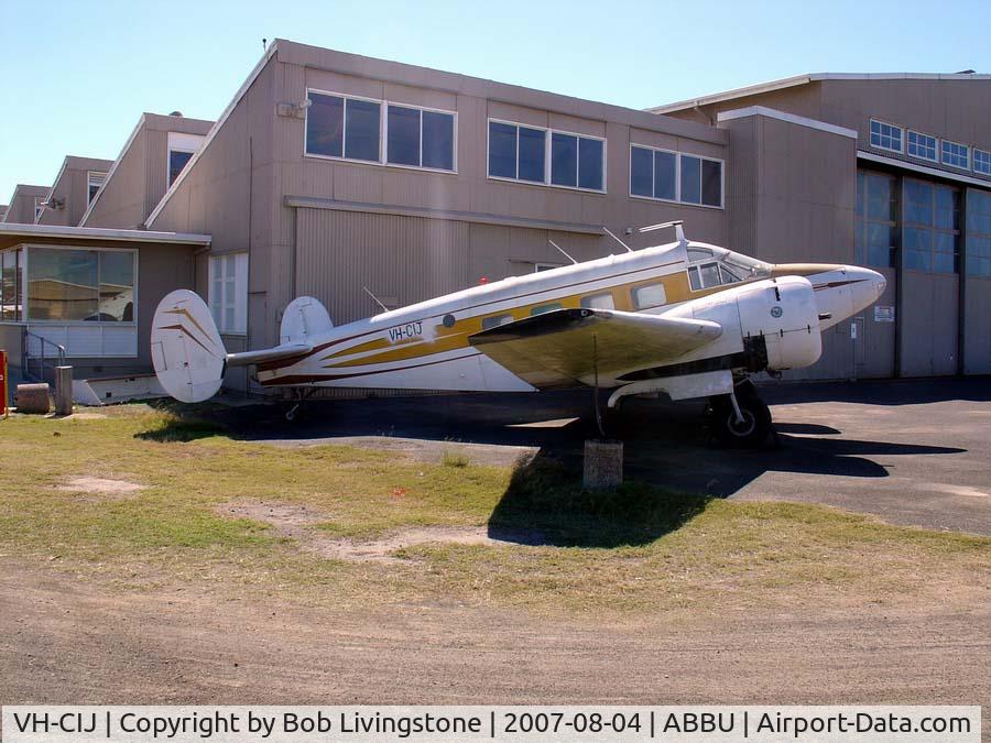 VH-CIJ, 1958 Beech E18-S C/N BA-81, Rater derelict looking