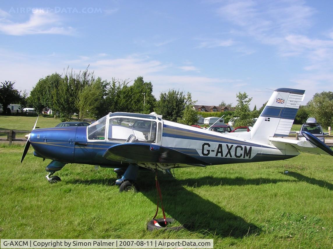 G-AXCM, 1969 Socata MS-880B Rallye Club C/N 1322, MS880B Rallye at Bidford