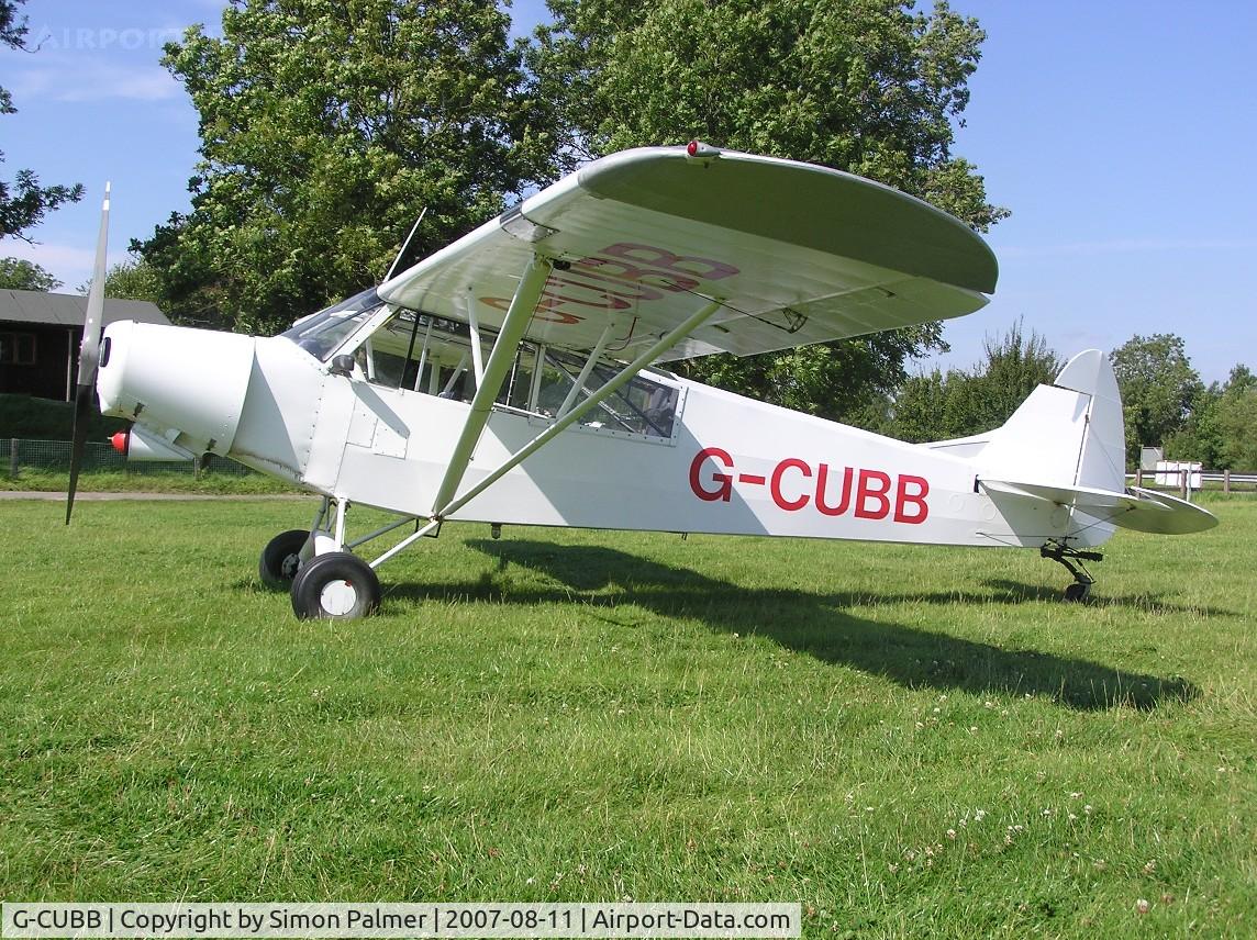 G-CUBB, 1953 Piper L-18C Super Cub (PA-18-125) C/N 18-3111, Piper Super Cub glider tug at Bidford