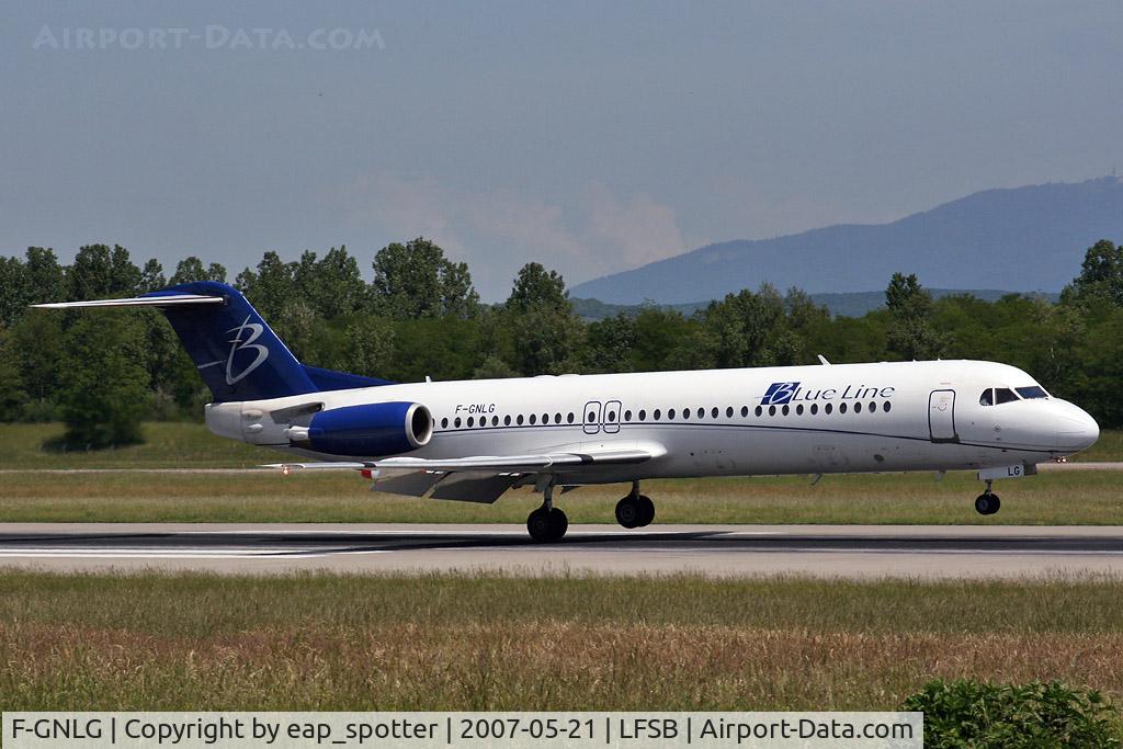 F-GNLG, 1991 Fokker 100 (F-28-0100) C/N 11363, arriving from Paris ORY