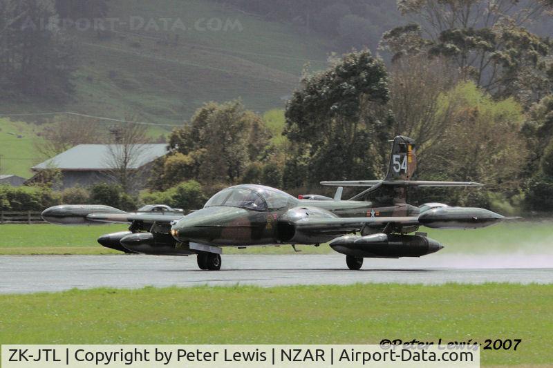 ZK-JTL, Cessna A-37B Dragonfly C/N 43392, ex-South Vietnamese AF, on take-off roll