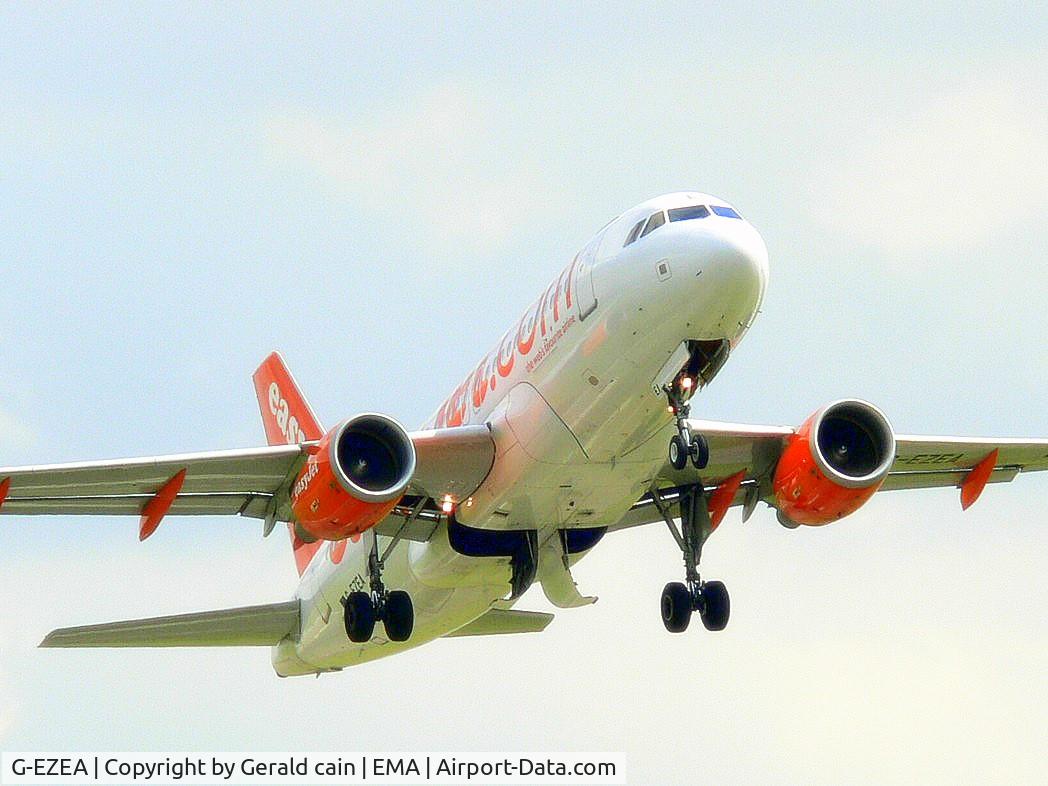 G-EZEA, 2003 Airbus A319-111 C/N 2119, EASYJET A319 DEPART 27