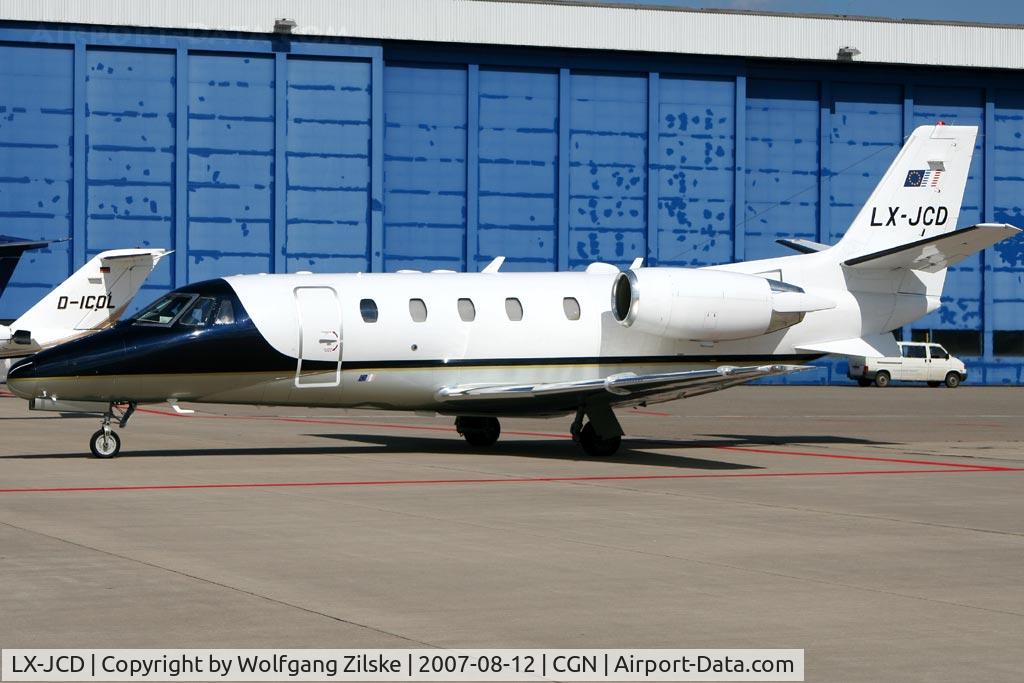 LX-JCD, 2000 Cessna 560 Citation Excel C/N 560-5104, visitor