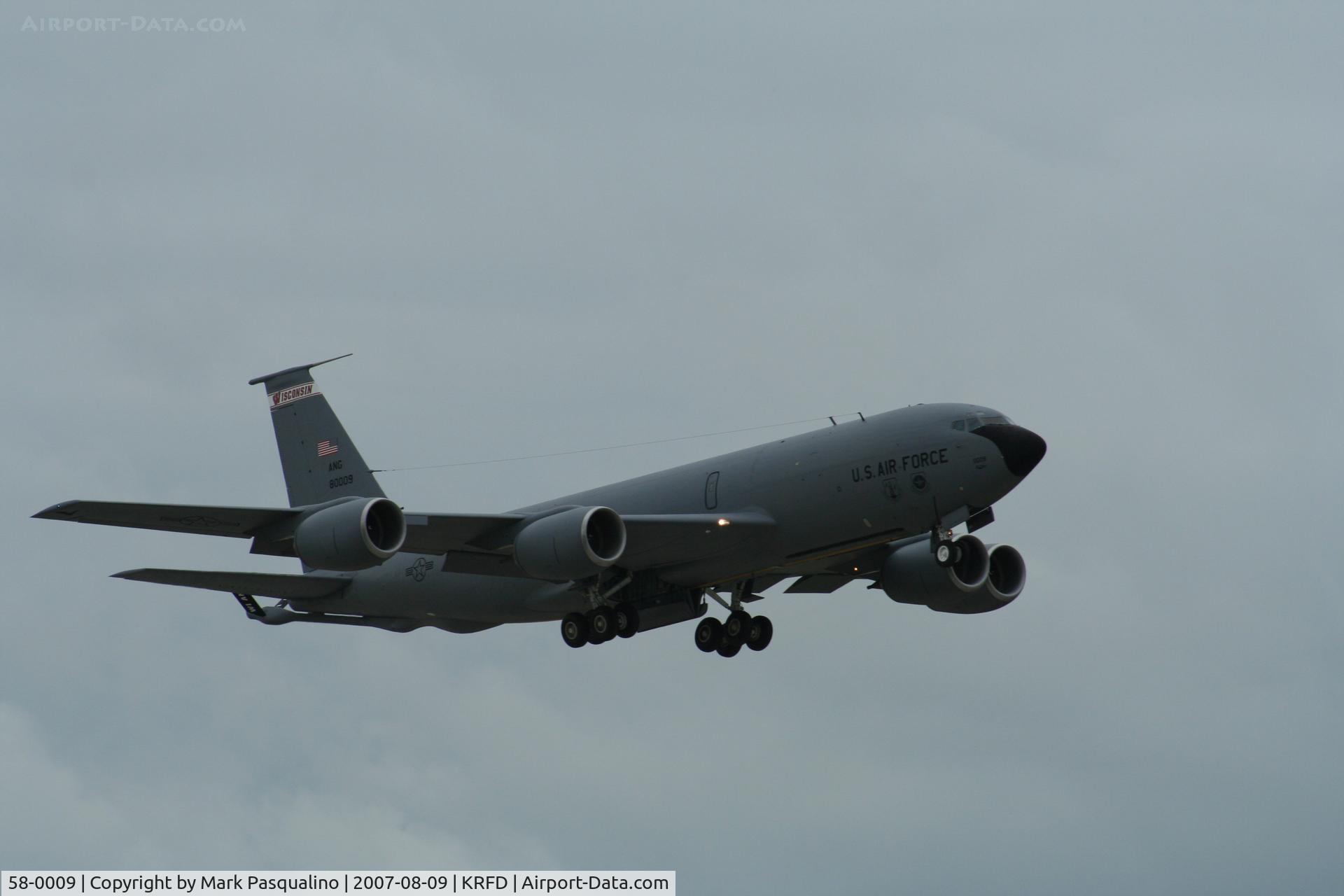 58-0009, 1958 Boeing KC-135R Stratotanker C/N 17754, Boeing KC-135R