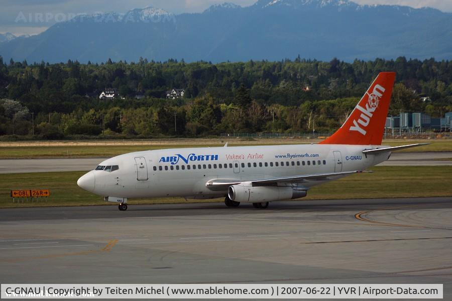 C-GNAU, 1979 Boeing 737-201 C/N 21817, On the taxiway parallel to 26R