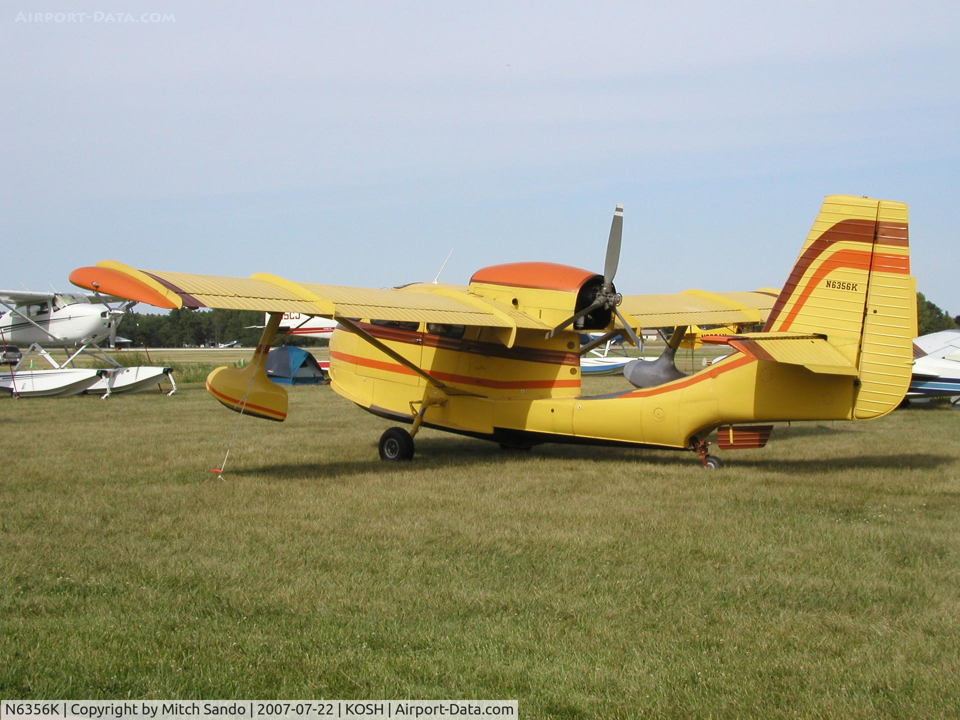 N6356K, 1947 Republic RC-3 Seabee C/N 585, EAA AirVenture 2007.