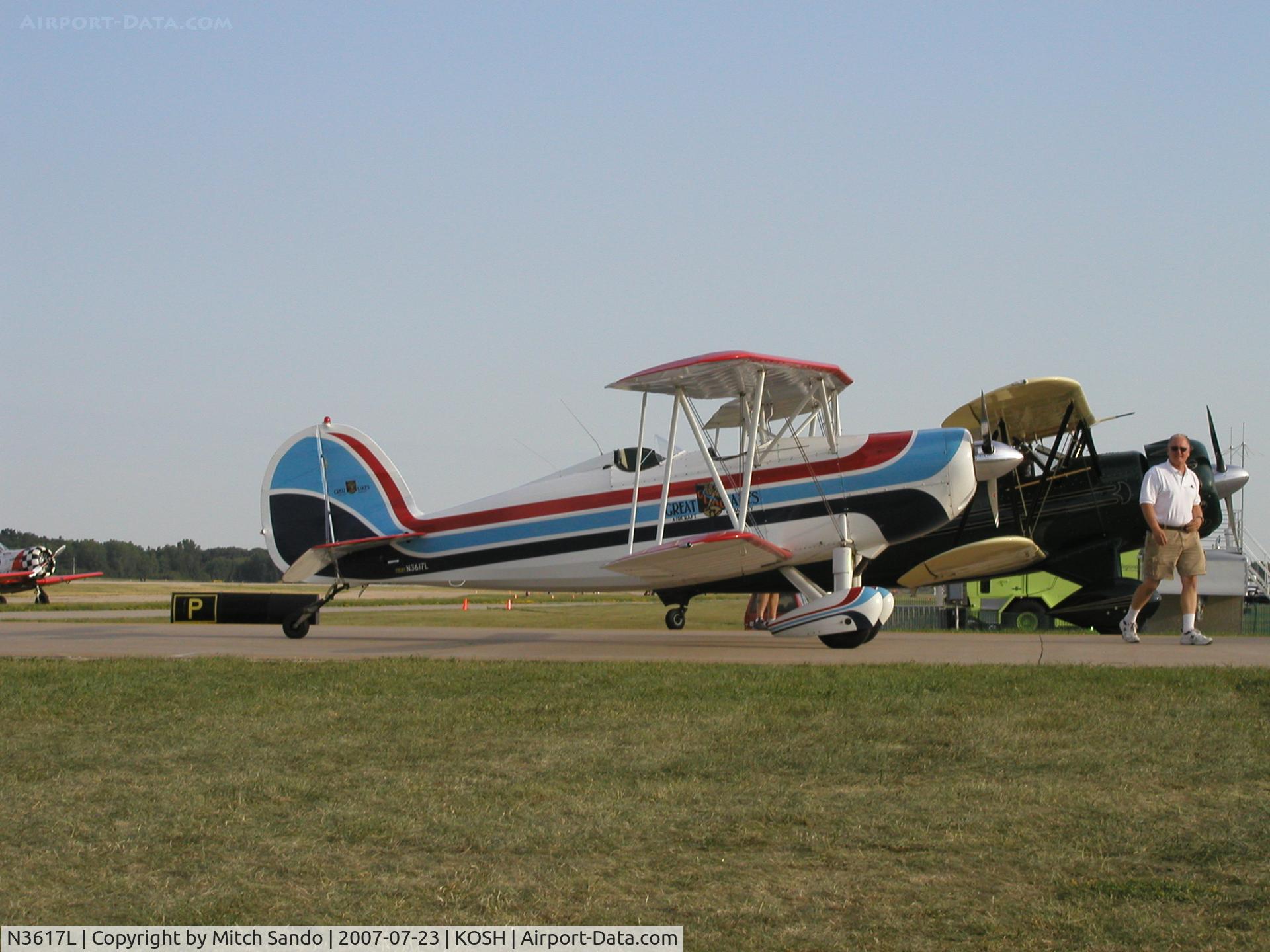 N3617L, 1978 Great Lakes 2T-1A-2 Sport Trainer C/N 0815, EAA AirVenture 2007.