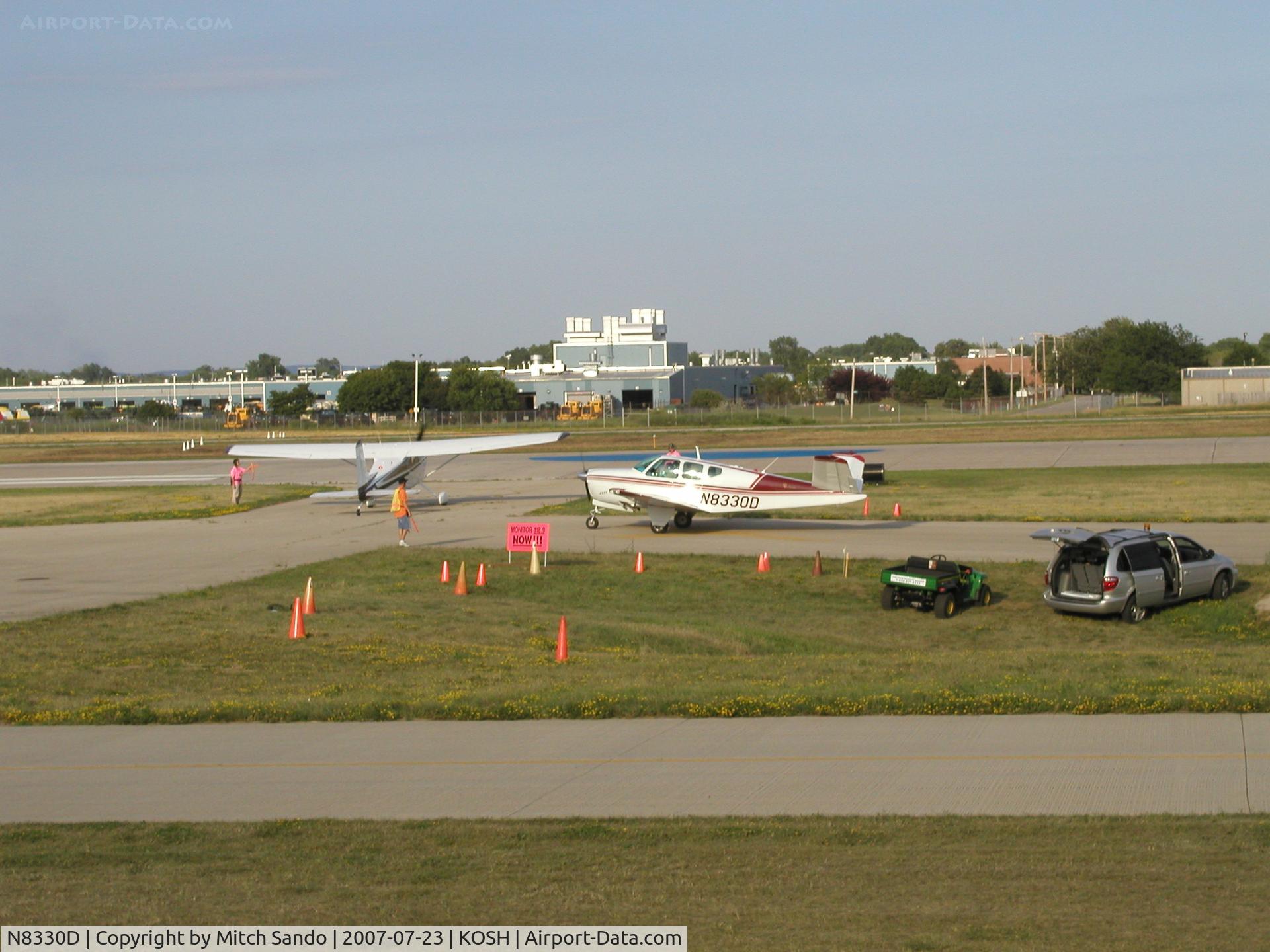 N8330D, 1958 Beech J35 Bonanza C/N D-5483, EAA AirVenture 2007.
