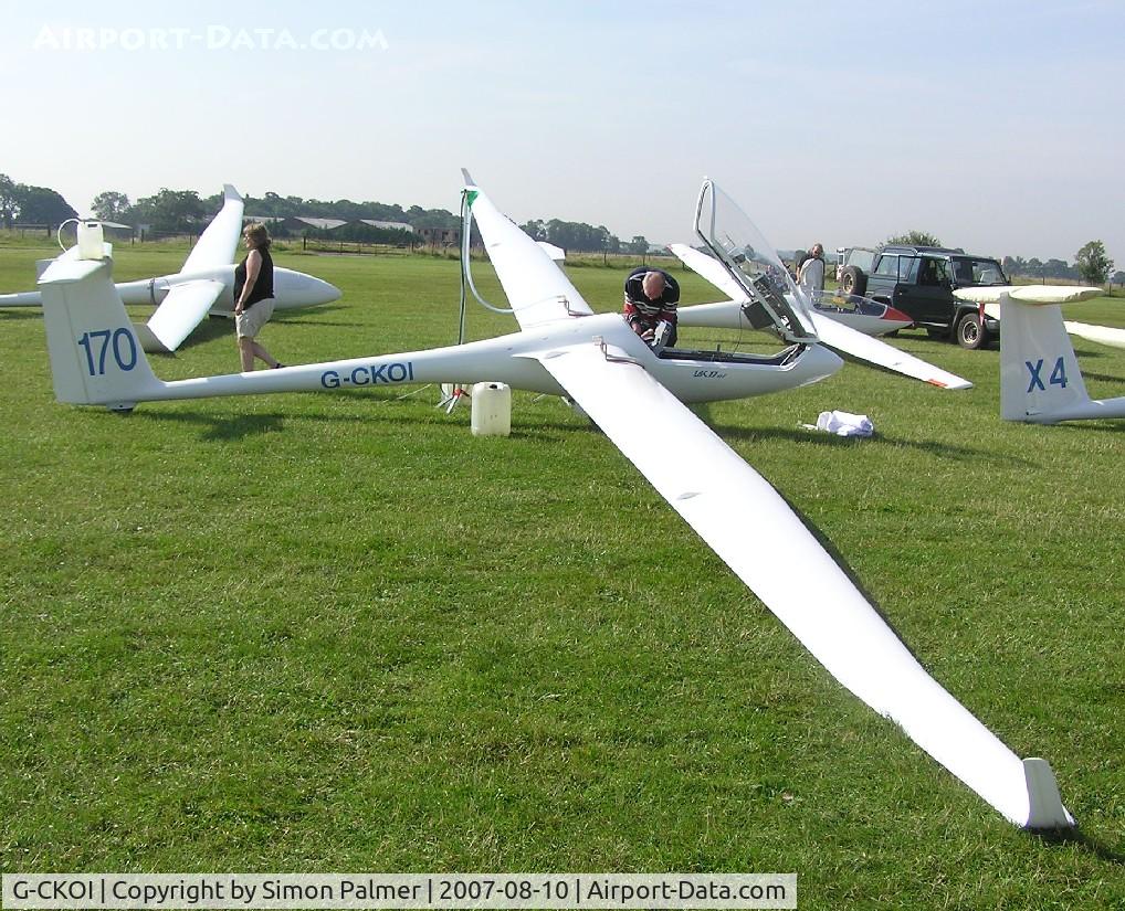 G-CKOI, 2006 Sportine Aviacija LAK-17AT C/N 183, LAK-17AT pictured at it's base of Husbands Bosworth