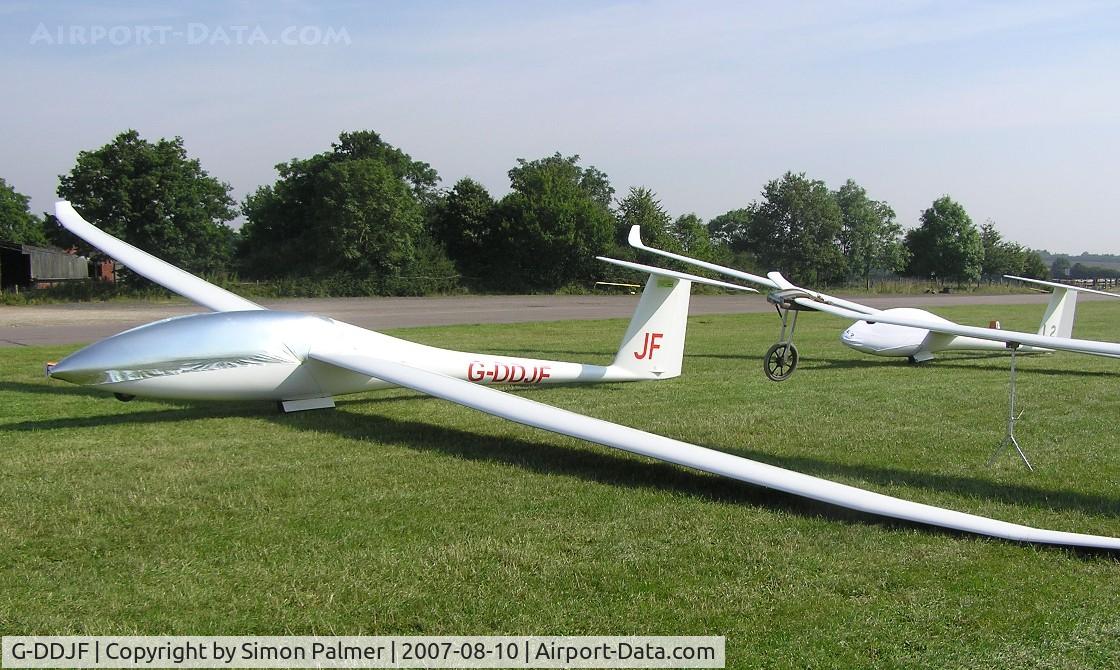 G-DDJF, 2005 Schempp-Hirth Duo Discus T C/N 121, Duo Discus T at Husbands Bosworth gliderport