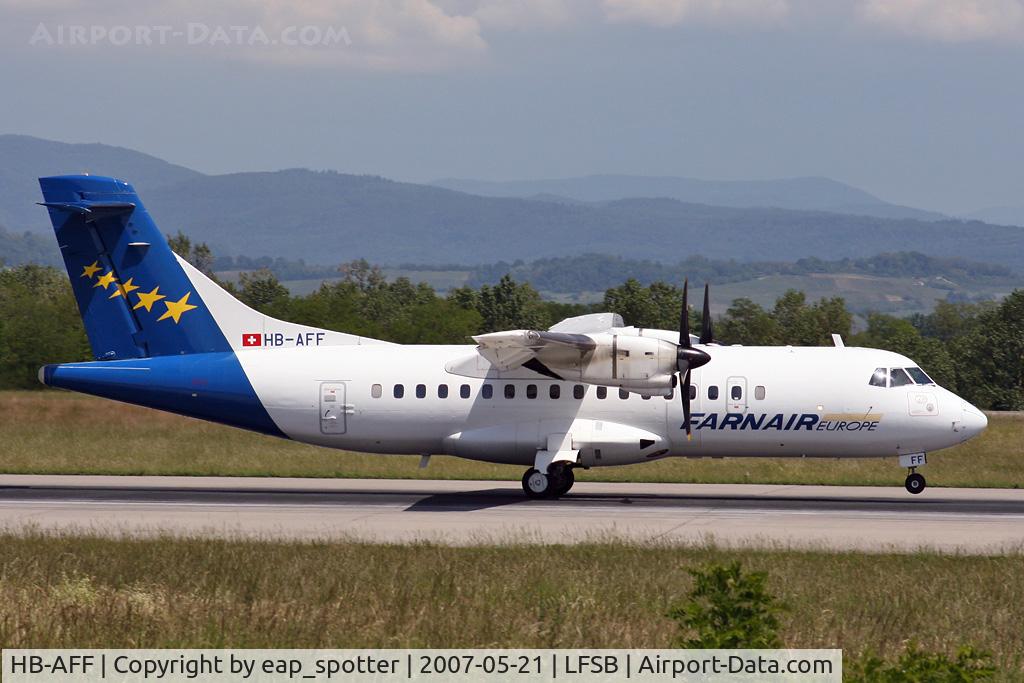 HB-AFF, 1991 ATR 42-320 C/N 264, Farnair Europe